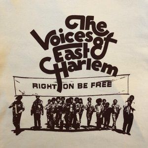 Peacenik Voices of East Harlem L/S Tee – Cream